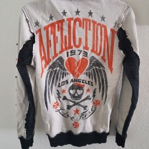 Affliction American Customs Hooded Sweatshirt